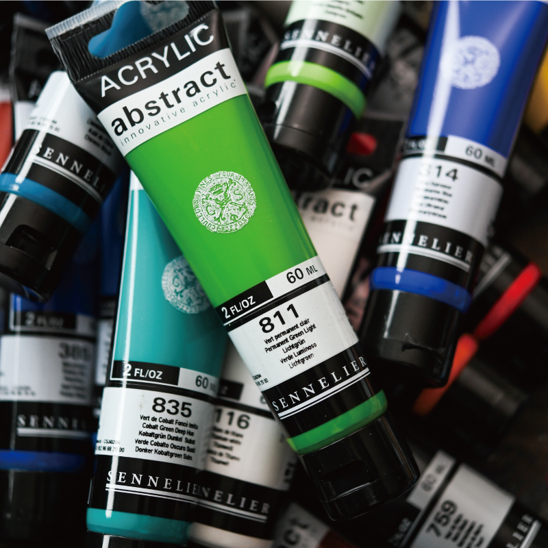 法國 SENNELIER 申內利爾 Abstract 壓克力顏料 軟管 60ML 共60色 *單色販售*