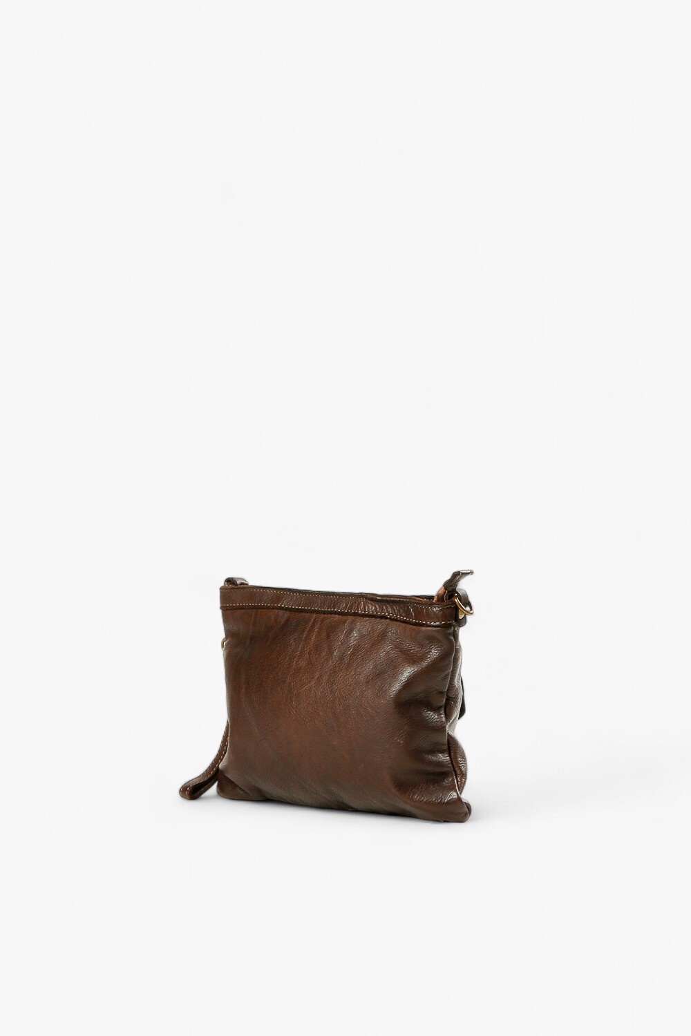 PURO 真皮旅行手拿包 深咖