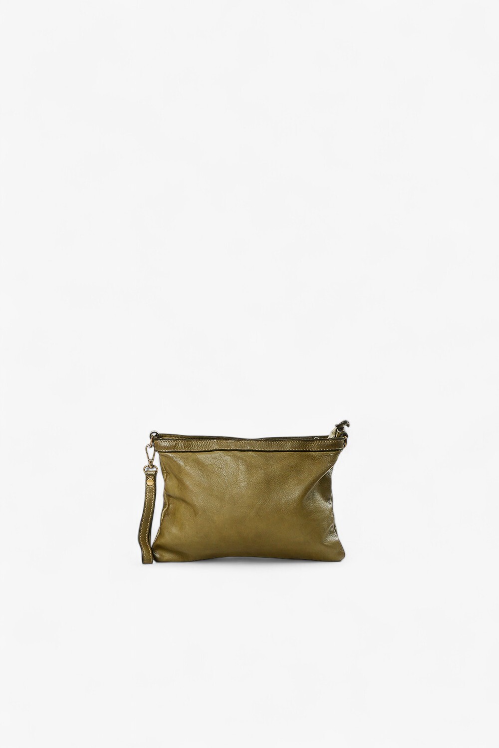 PURO 真皮旅行手拿包 深綠