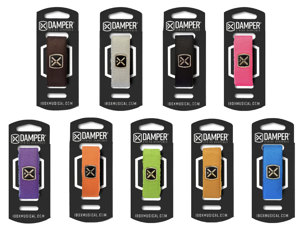IBOX IBOX String Damper 科技聚脂款 - Polyester 系列 SM/MD 尺寸可選 — 三峽吉他 / Bass｜YA! 玩音樂