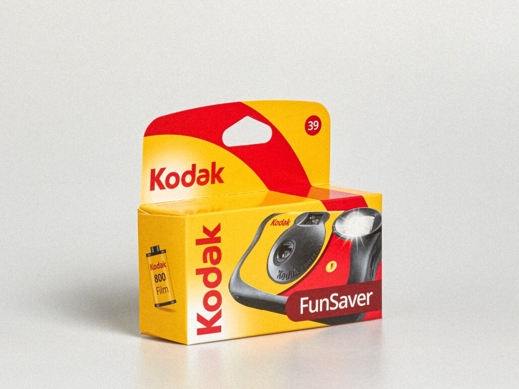 Kodak FunSaver 39 Exp Disposable Camera 一次用菲林相機 (39張)