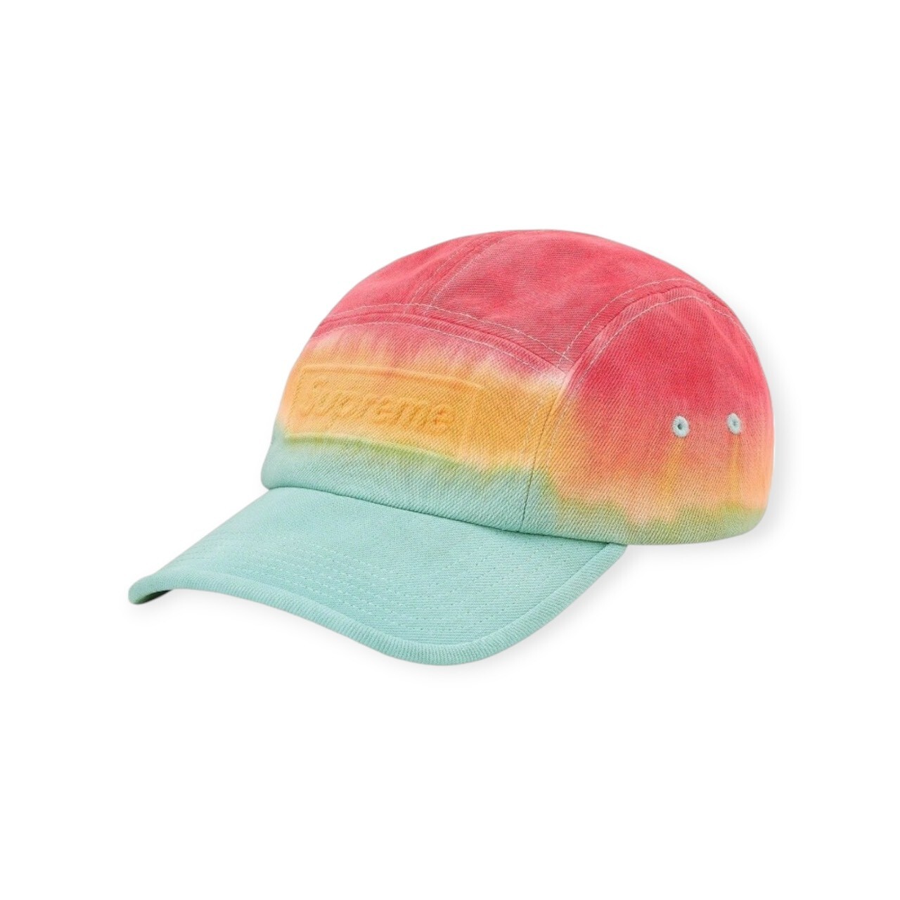 SUPREME 20SS EMBOSSED DENIM CAMP CAP