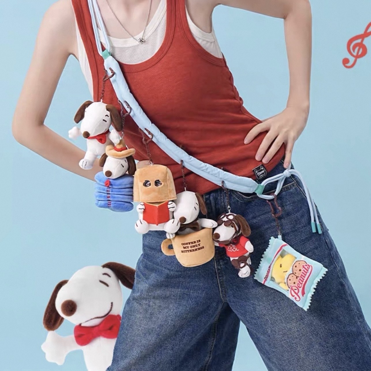 九木雜物社 x 史努比 驚喜盒 盲盒 吊飾 毛絨掛件 可愛 送禮 PEANUTS SNOOPY OLAF