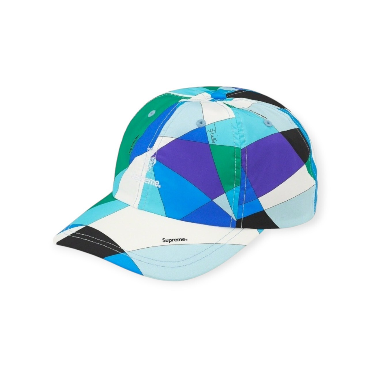 SUPREME 21SS EMILIO PUCCI 6 PANEL CAP