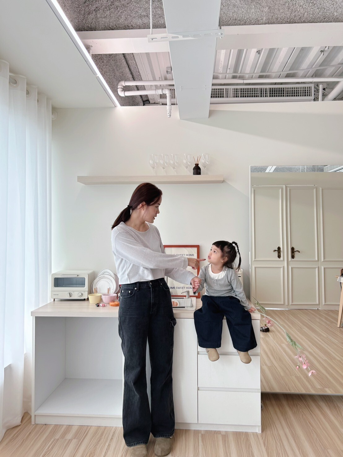 媽咪｜層次感雙件式上衣