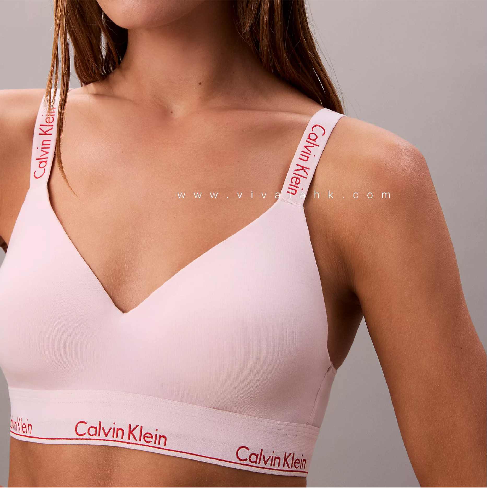 Calvin Klein - Icon Bralette (混紡) (輕薄內襯) (QF8504)