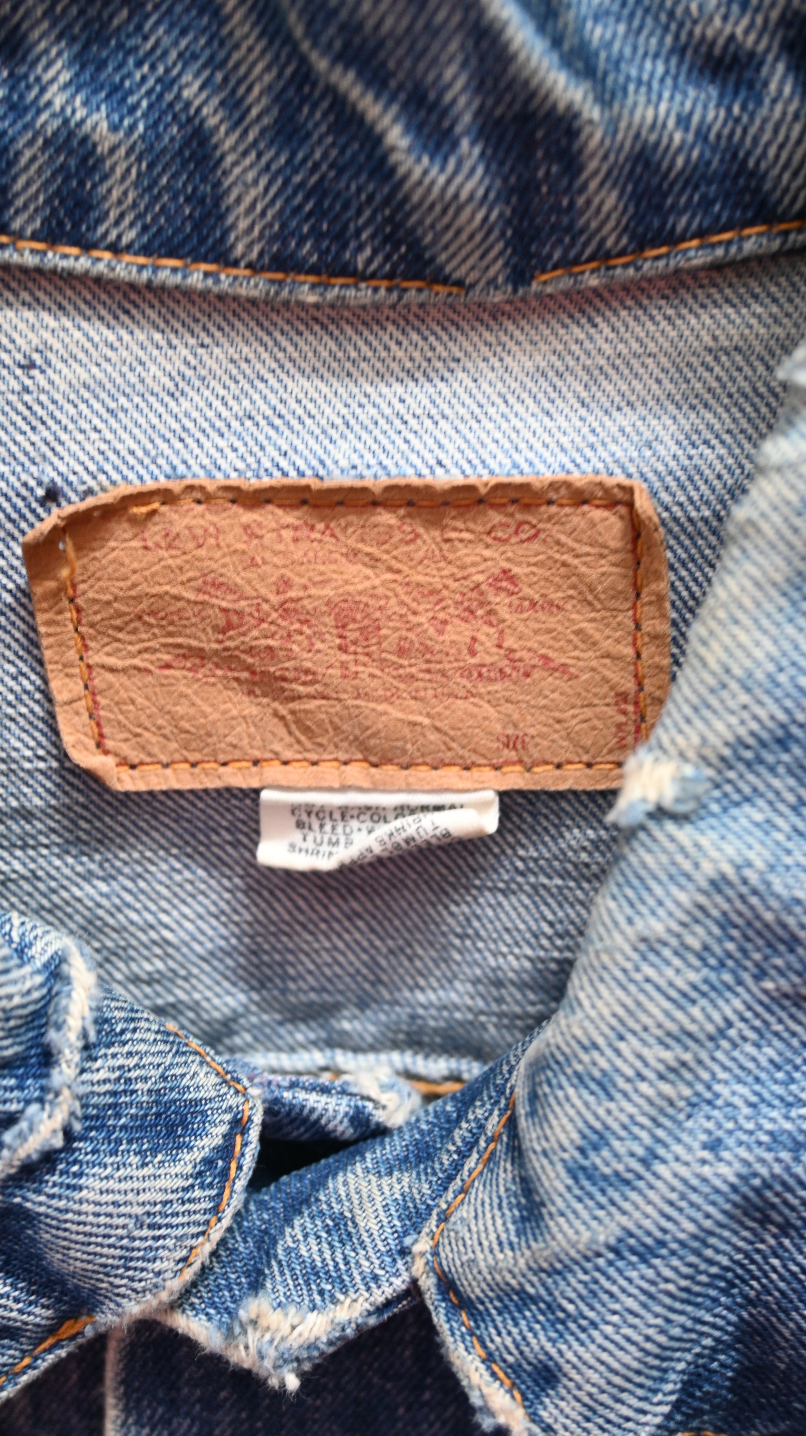 60s LEVI’S 70505 BIGEDenim Jacket