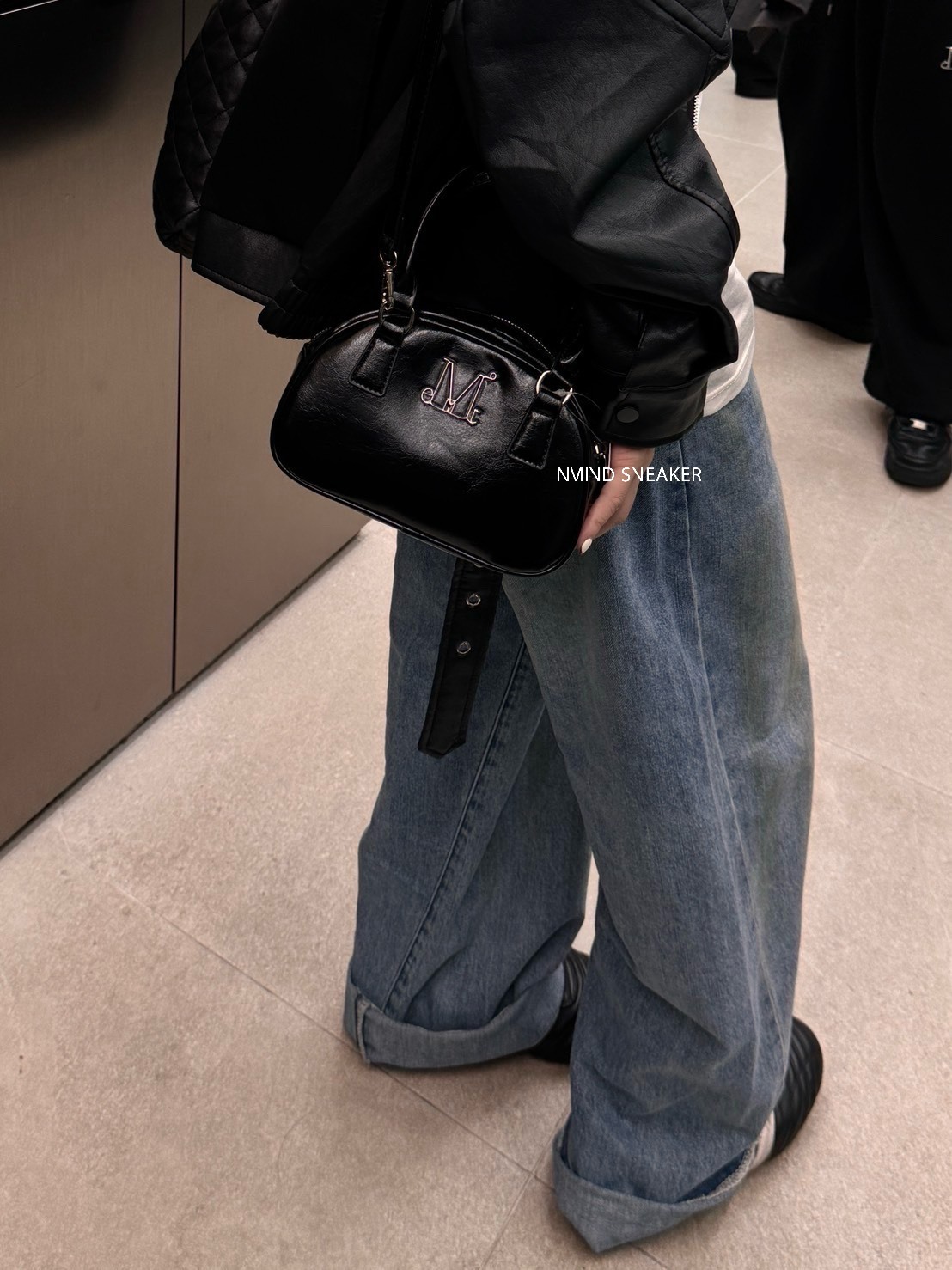 <快速出貨> MUCENT 金屬logo 迷你斜挎包