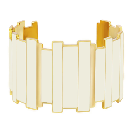 1BU0407-186 [BANGLEUP] Ines Multicolor Cuff  Sand White #BUP22-INM-MAI03 (EU)