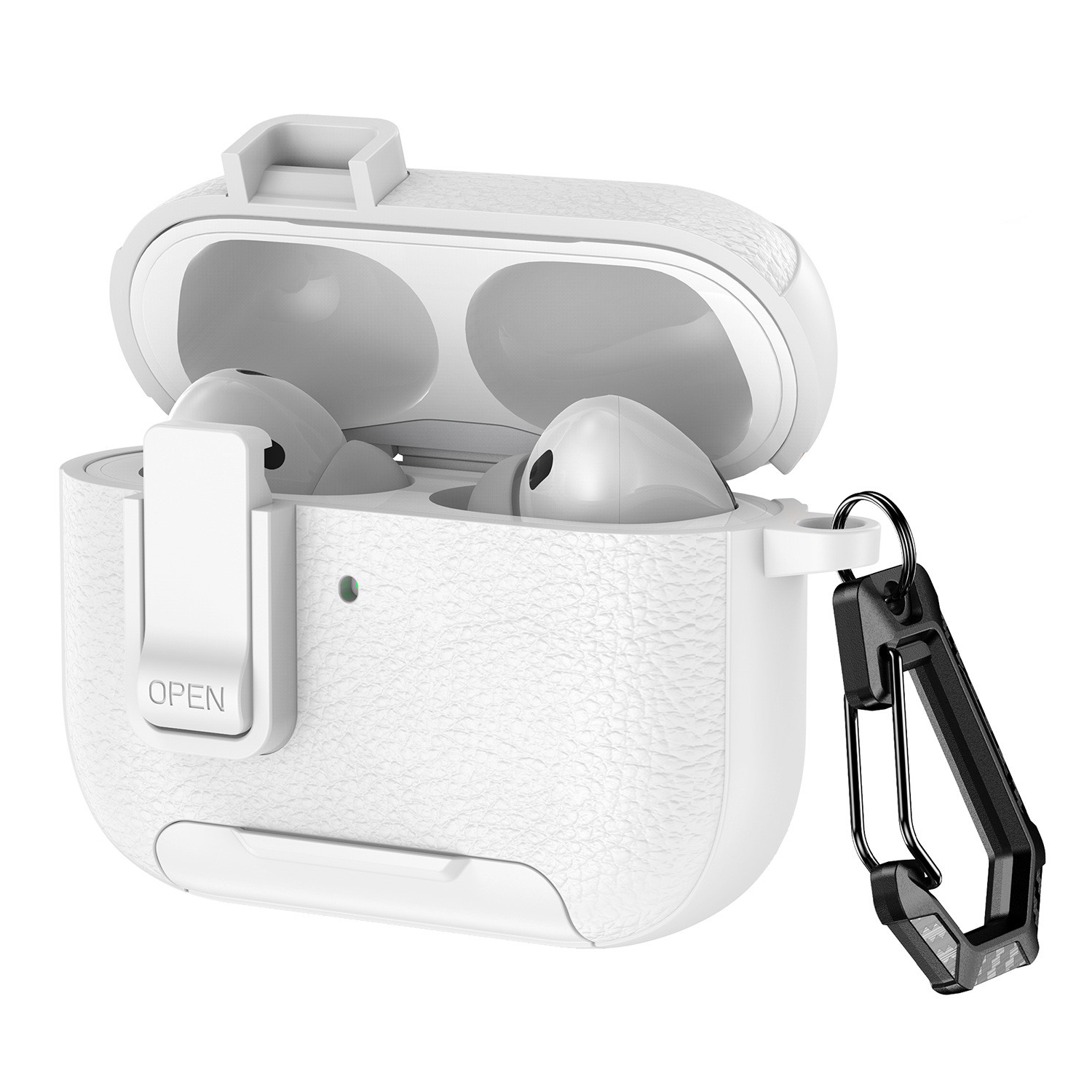 XPRO - Slim Leather Lock - Airpods Pro 3 Case 防撞支架安全鎖皮紋保護硬套 5