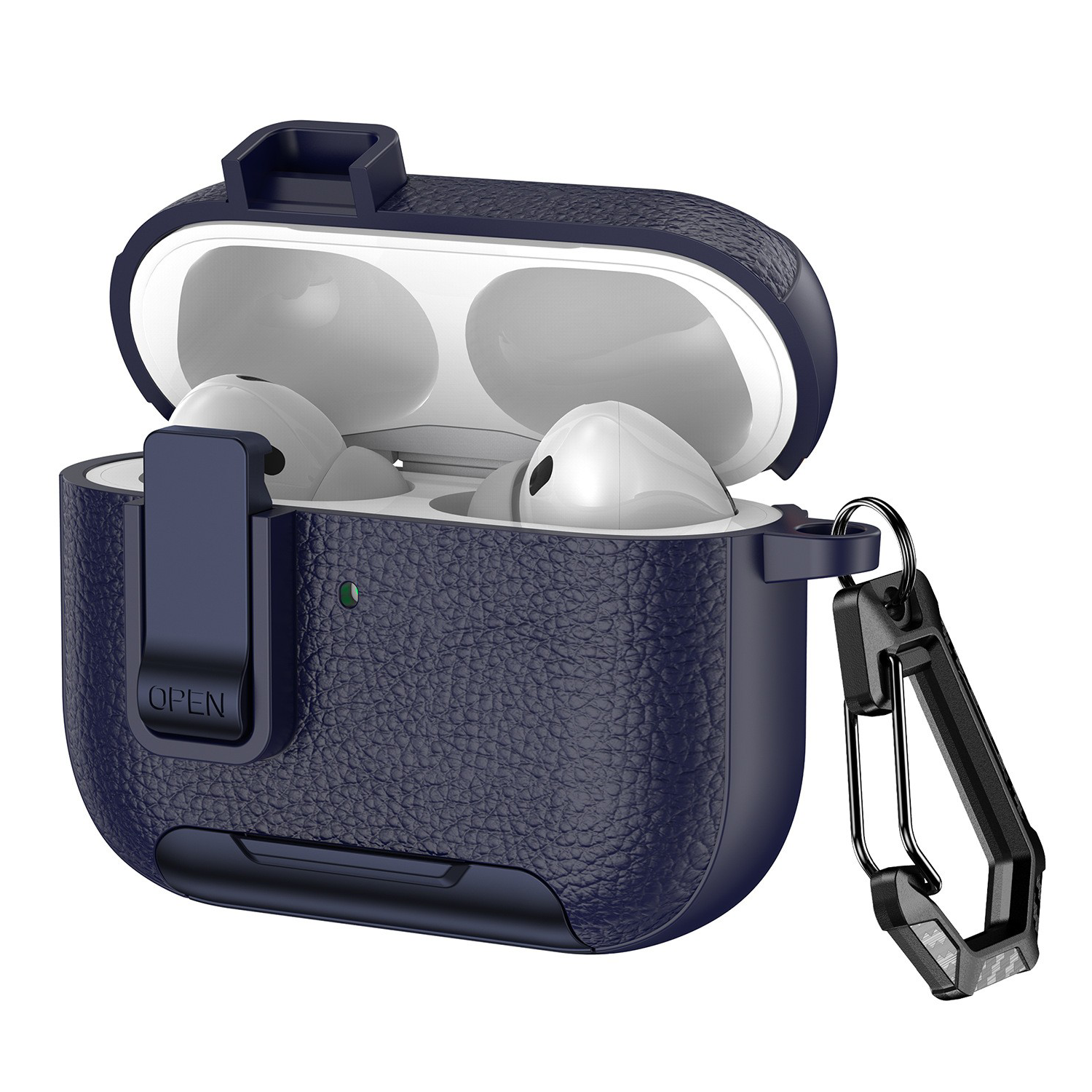 XPRO - Slim Leather Lock - Airpods Pro 3 Case 防撞支架安全鎖皮紋保護硬套 5