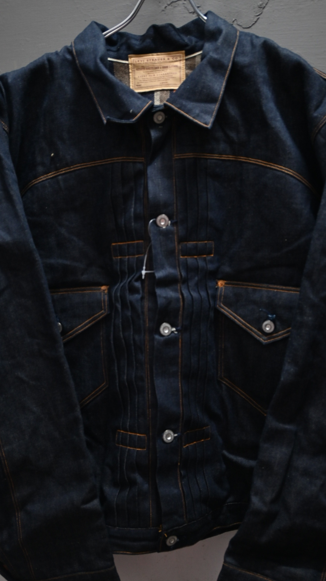 90-00s LVC 復刻版 (1870~1880s)LEVI’S 1st Front Pleated BlouseMade in USADeadstock