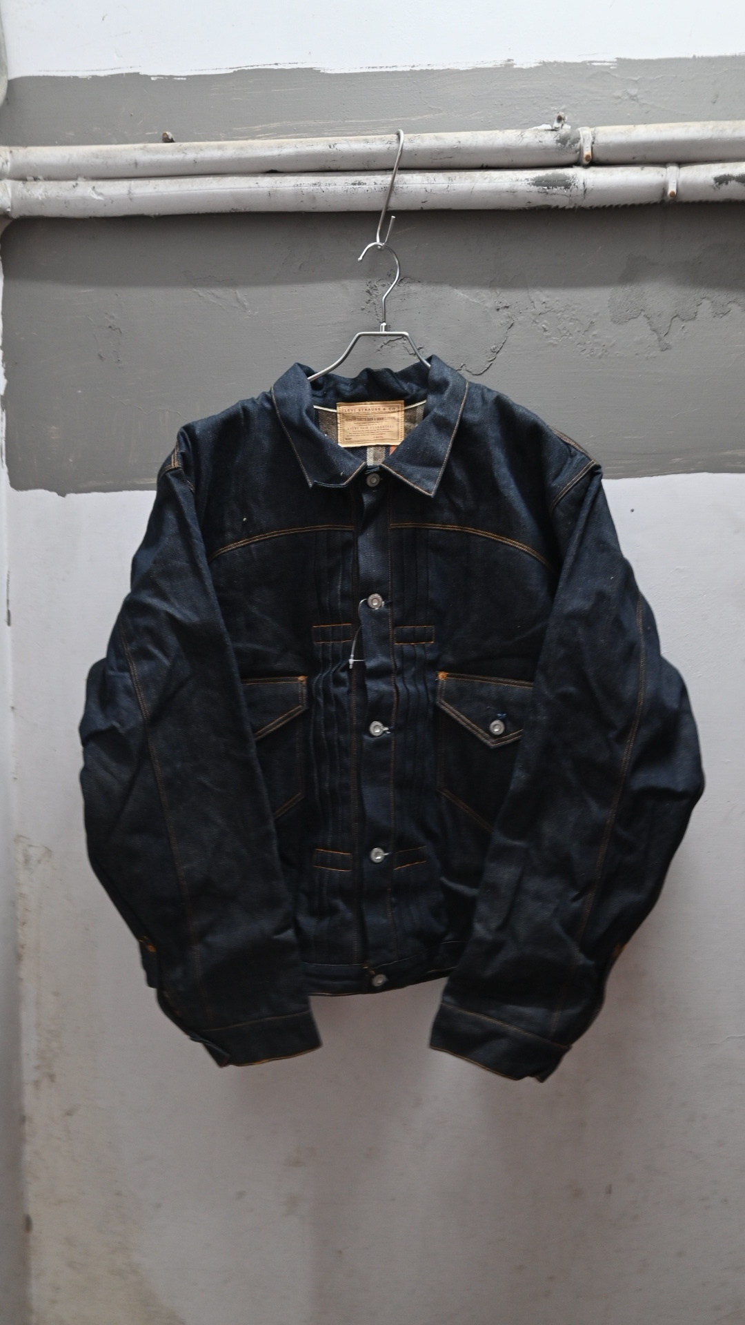 90-00s LVC 復刻版 (1870~1880s)LEVI’S 1st Front Pleated BlouseMade in USADeadstock