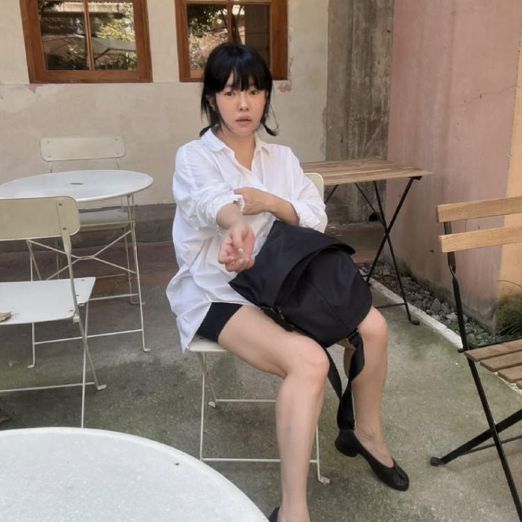 韓國 VL 慵懶寬鬆長版襯衫