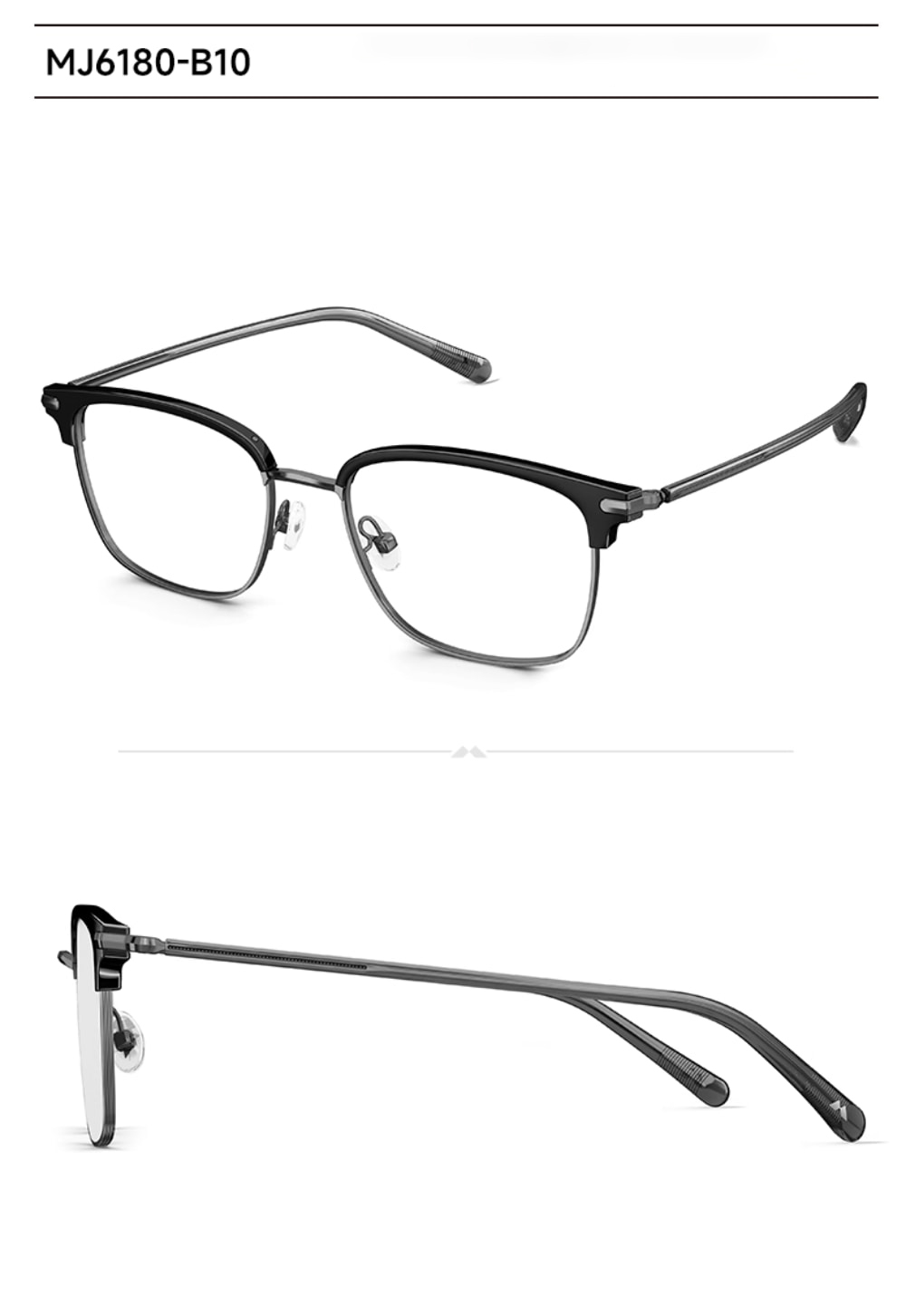 【MOLSION】MJ6180 B10 眉框 光學眼鏡♣ #肖戰同款