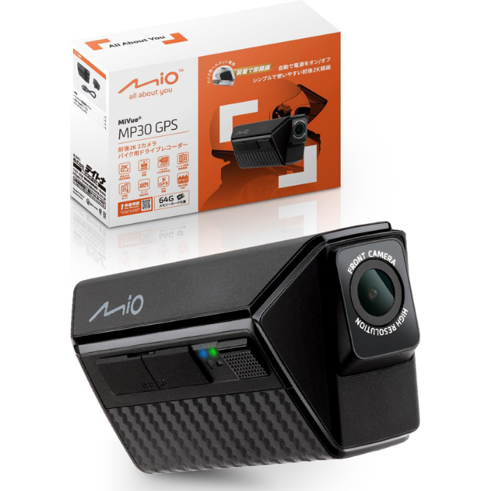 MIO MiVue MP30 GPS 前後雙2K鏡頭 安全帽專用行車記錄器
