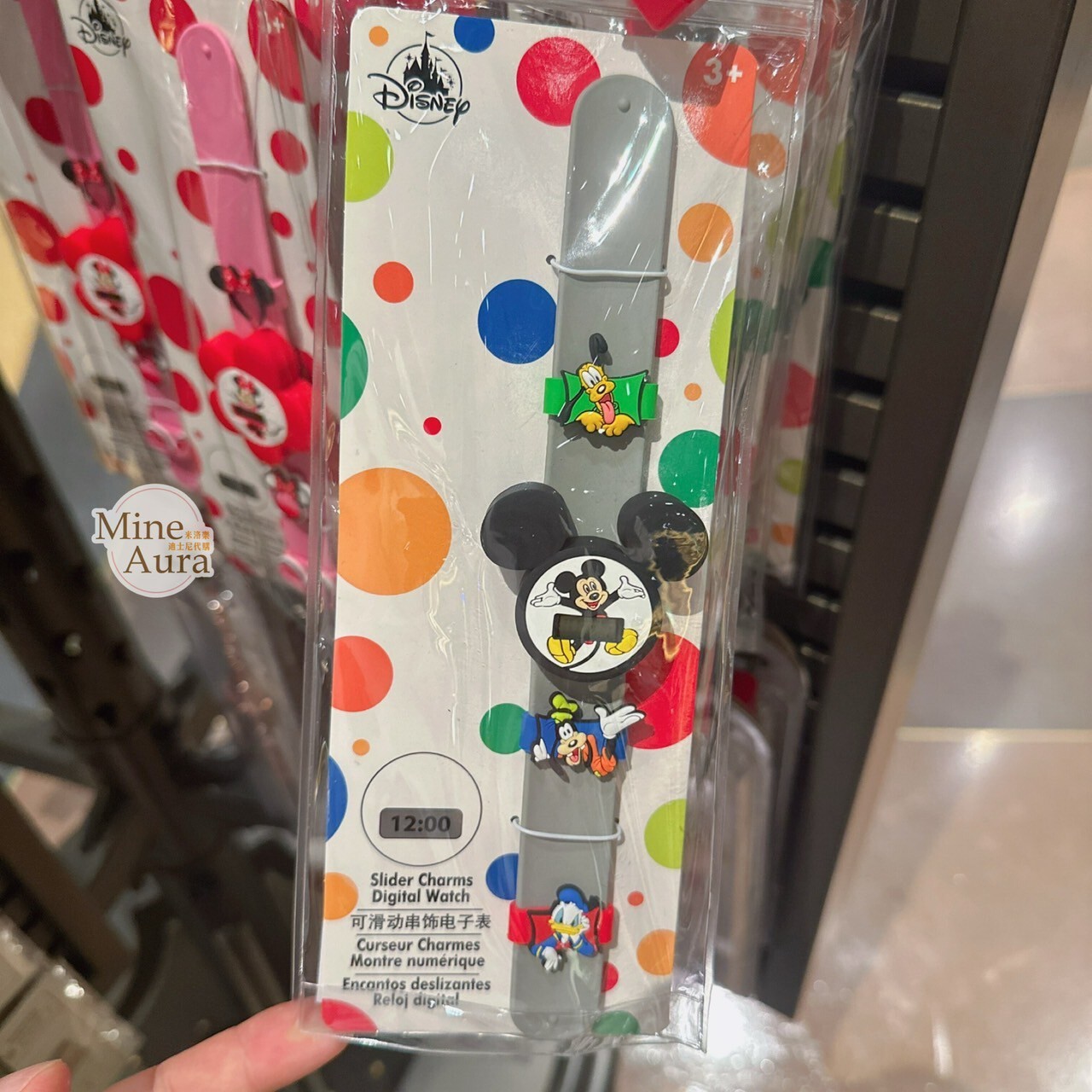 米奇 Mickey 與好友們 圖案 錶帶 米奇頭 造型 兒童 手錶 -上海迪士尼樂園