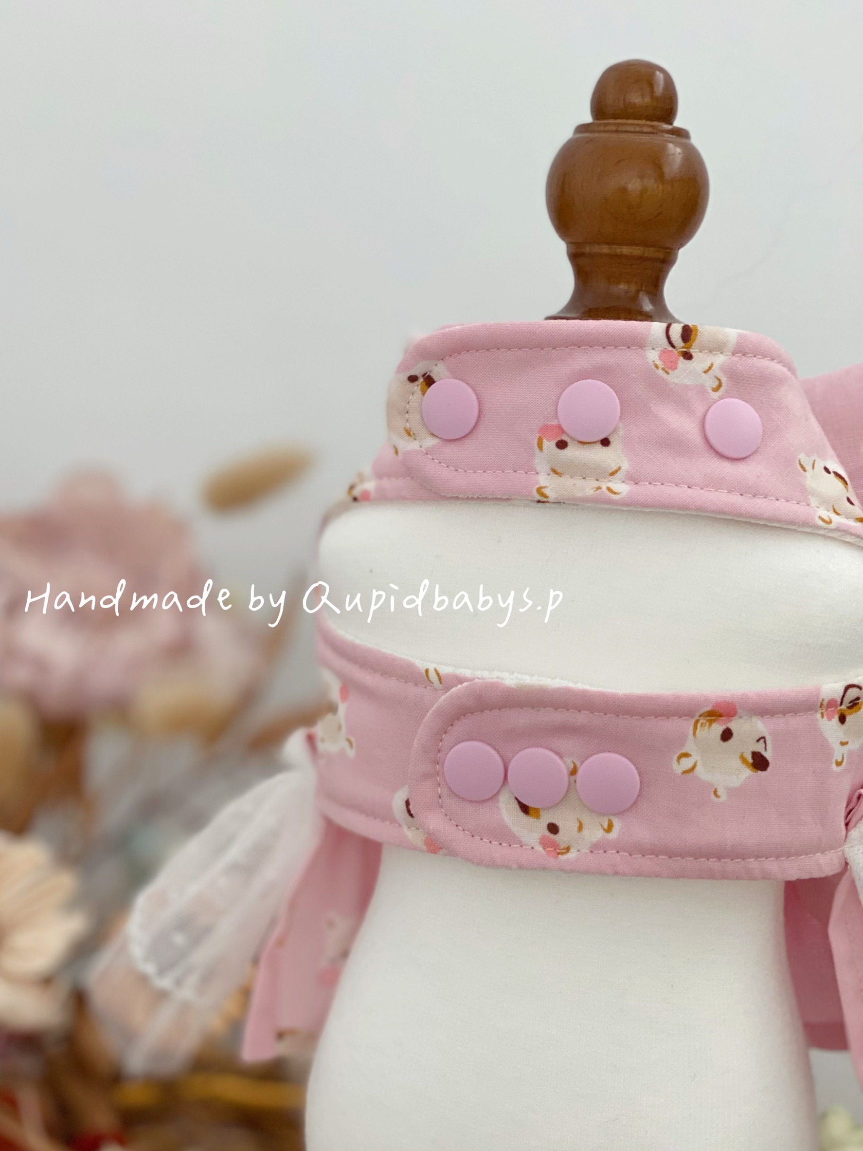 粉小熊維尼 澎澎蝴蝶結胸背衣