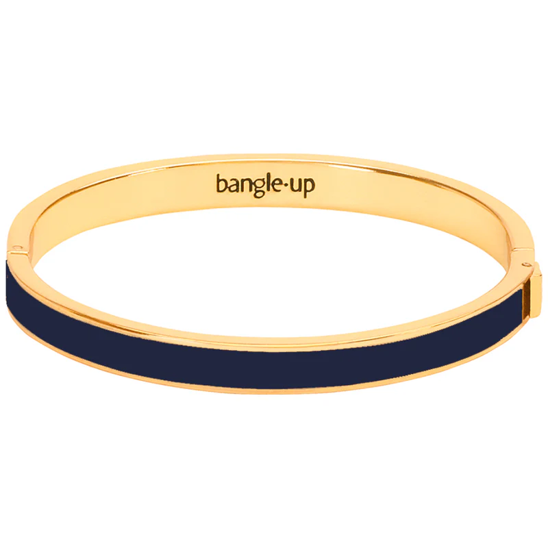 1BU1003-143 [BANGLEUP] Classic Bangle Bracelet - Midnight Blue #BUP12-B07-BFA44 (A-K11-E)