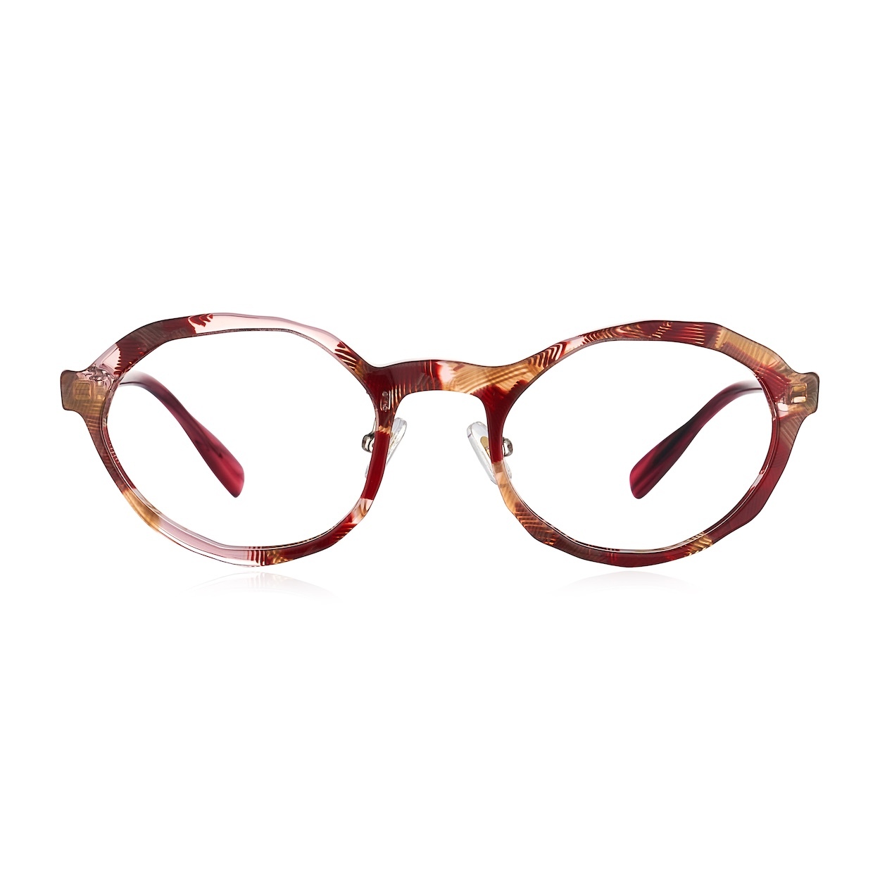 不受拘束造型不對稱小橢圓框 - 兩色可選