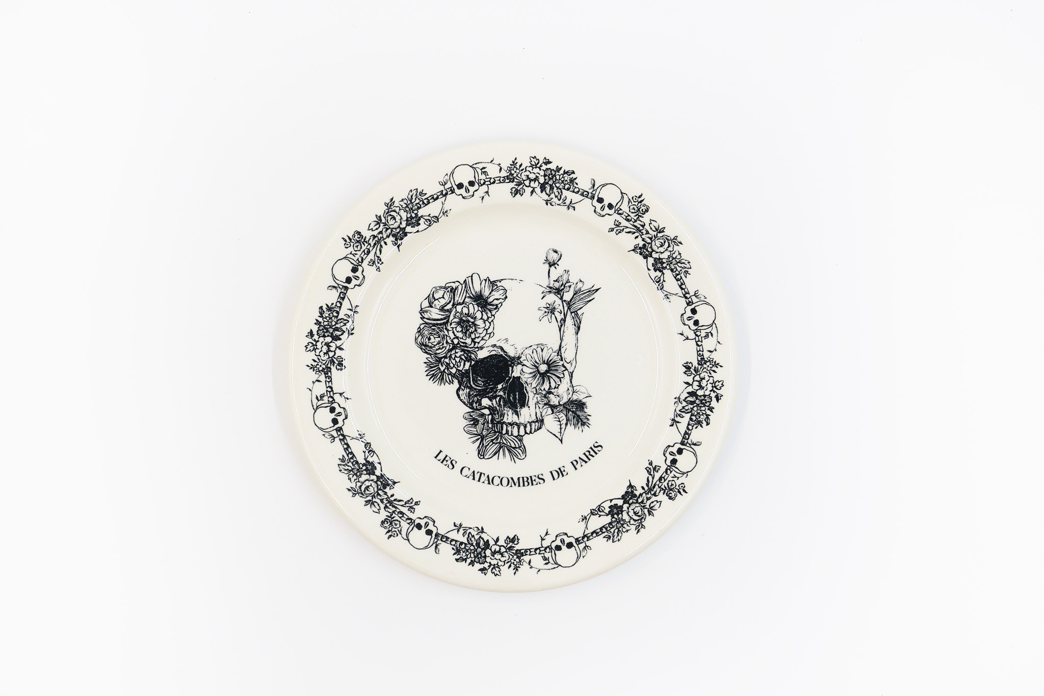 GIEN｜Les Catacombes De Paris 系列 - 餐盤 12.8cm