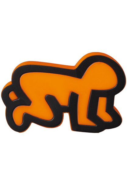 MEDICOM MINI VCD KEITH HARING #2 Radiant Baby (Orange)