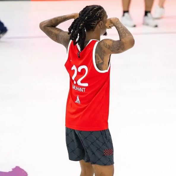 Nike As M Nk Df 6in Short Street Ja Morant同款 籃球短褲 HV1891-060 IX