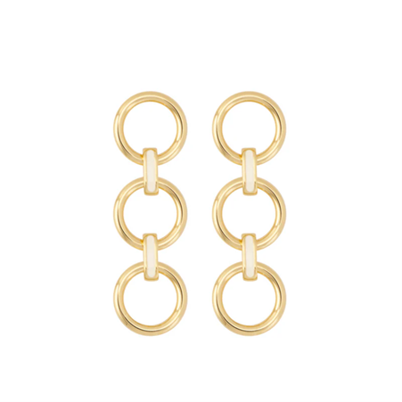 1BU0407-049 [BANGLEUP] Eyelet Earrings Sand White #BUP21-EYE-OPD03 (EU)