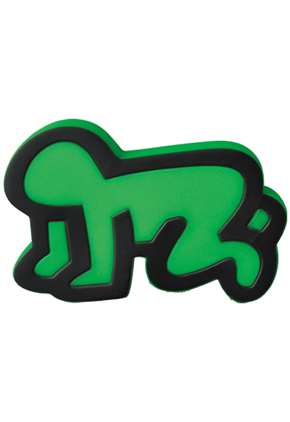 MEDICOM MINI VCD KEITH HARING #2 Radiant Baby (Green)