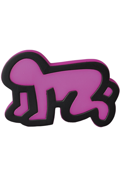 MEDICOM MINI VCD KEITH HARING #2 Radiant Baby (Dark Magenta)