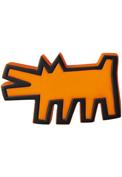 MEDICOM MINI VCD KEITH HARING #2 Barking Dog (Orange)