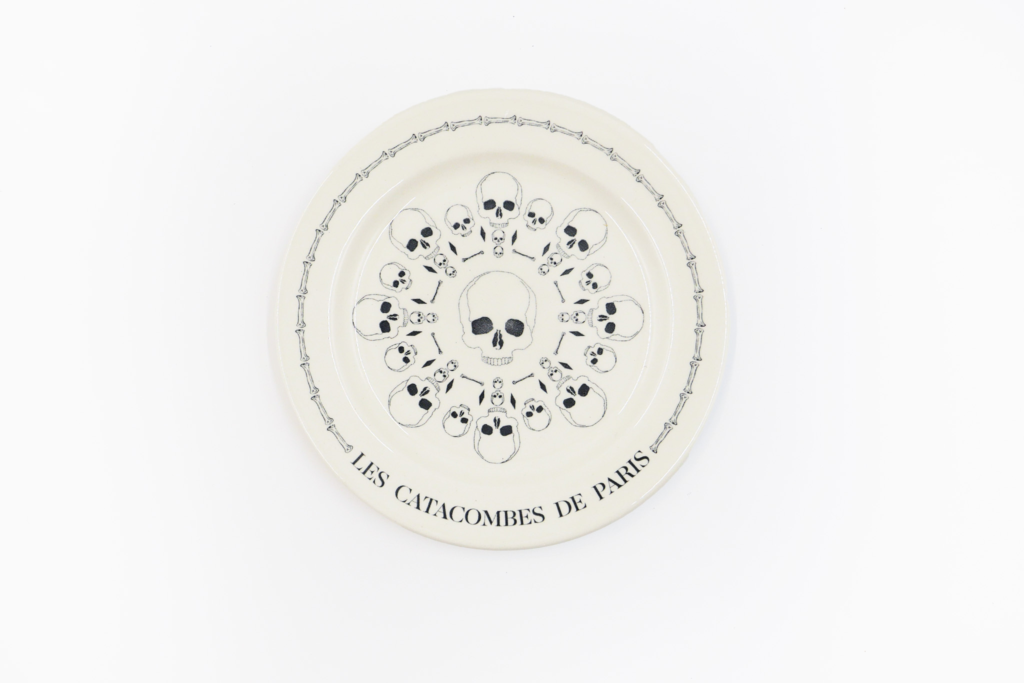 GIEN｜Les Catacombes De Paris 系列 - 餐盤 12.8cm