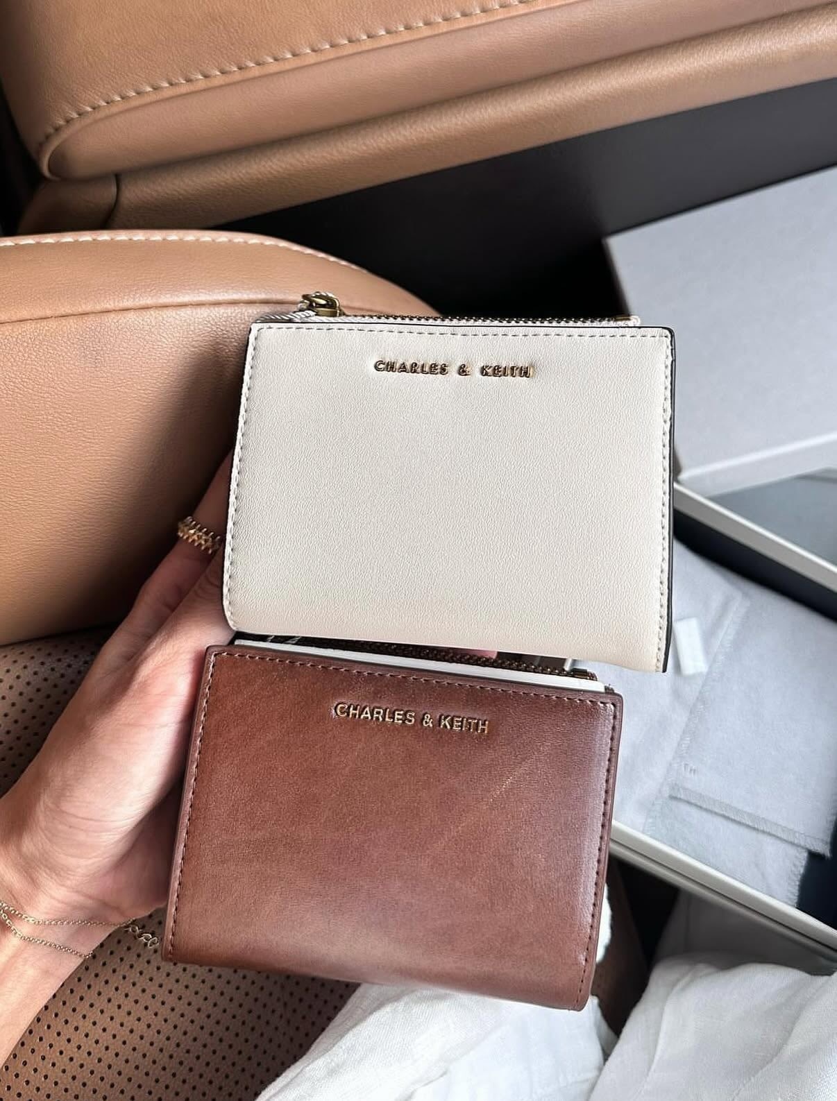 CHARLES & KEITH 小CK 早秋短夾