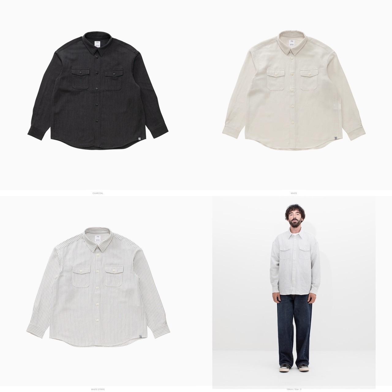 10/8 RELEASE: VISVIM 2025 A/W LUMBER SHIRT L/S - PRE ORDER ITEM (預訂中)