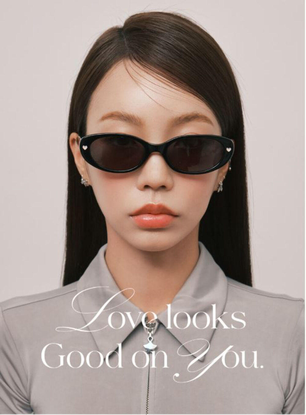 【CARIN】LUVLINEO C1 貓眼框 太陽眼鏡♣(黑) #網紅聯名禮盒款