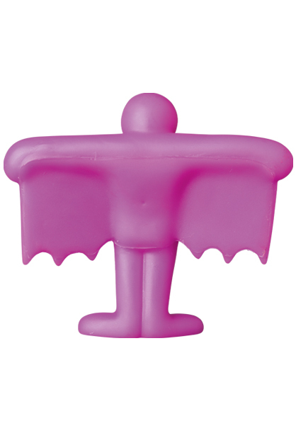 MEDICOM MINI VCD KEITH HARING #2 Flying Devil (Magenta)