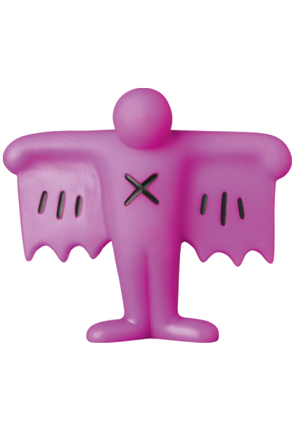 MEDICOM MINI VCD KEITH HARING #2 Flying Devil (Magenta)