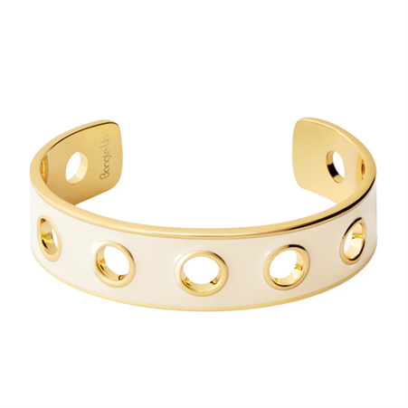 1BU1003-112 [BANGLEUP] Eyelet Bracelet Sandy White #BUP20-EYE-BAO03 (A-K11-E)