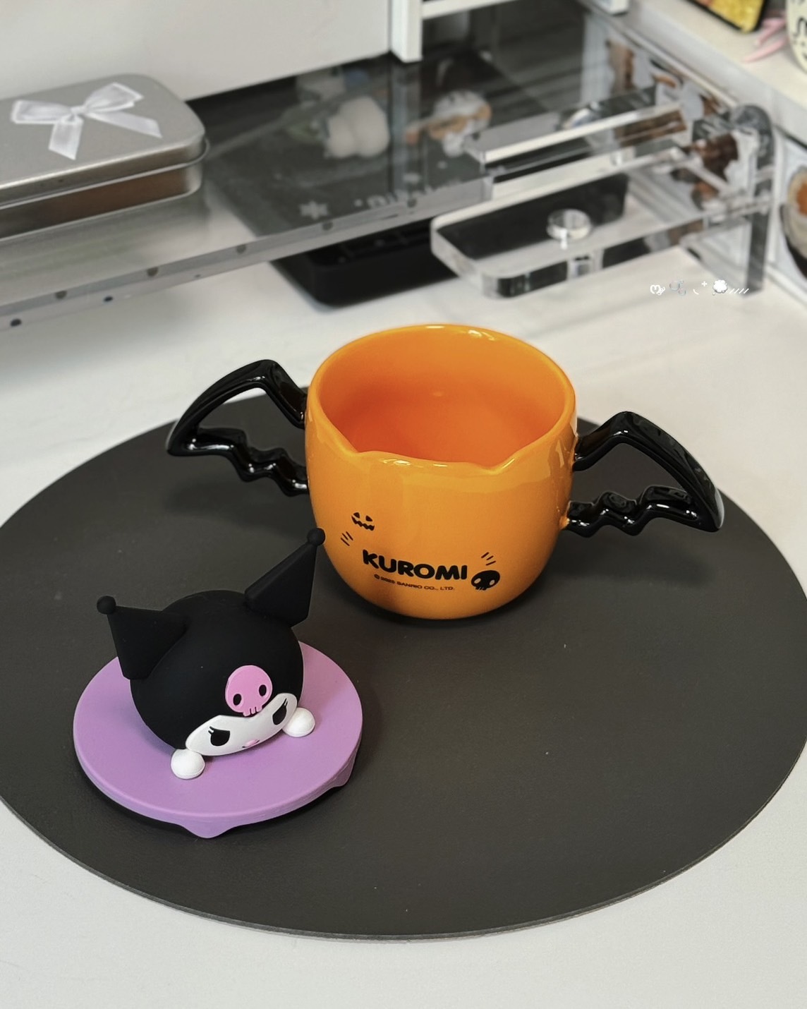 Kuromi 萬聖節 庫洛米 陶瓷 馬克杯 2入