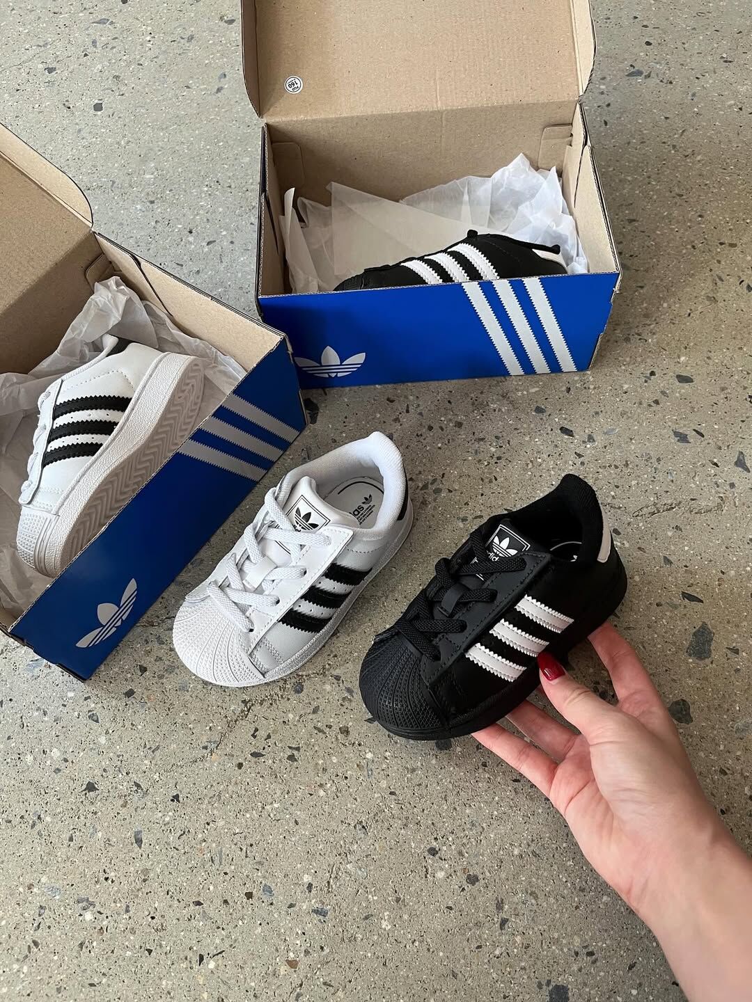 Adidas Originals Superstar II CF 日本新款 黑色 魔鬼氈 小童 中童 童鞋 IH6403 IH6401