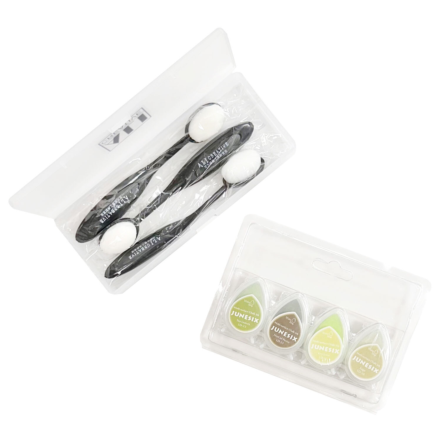 【新品】塗丫樂 | 印台組+艾刷刷3支 #T9999-/-13/T9015