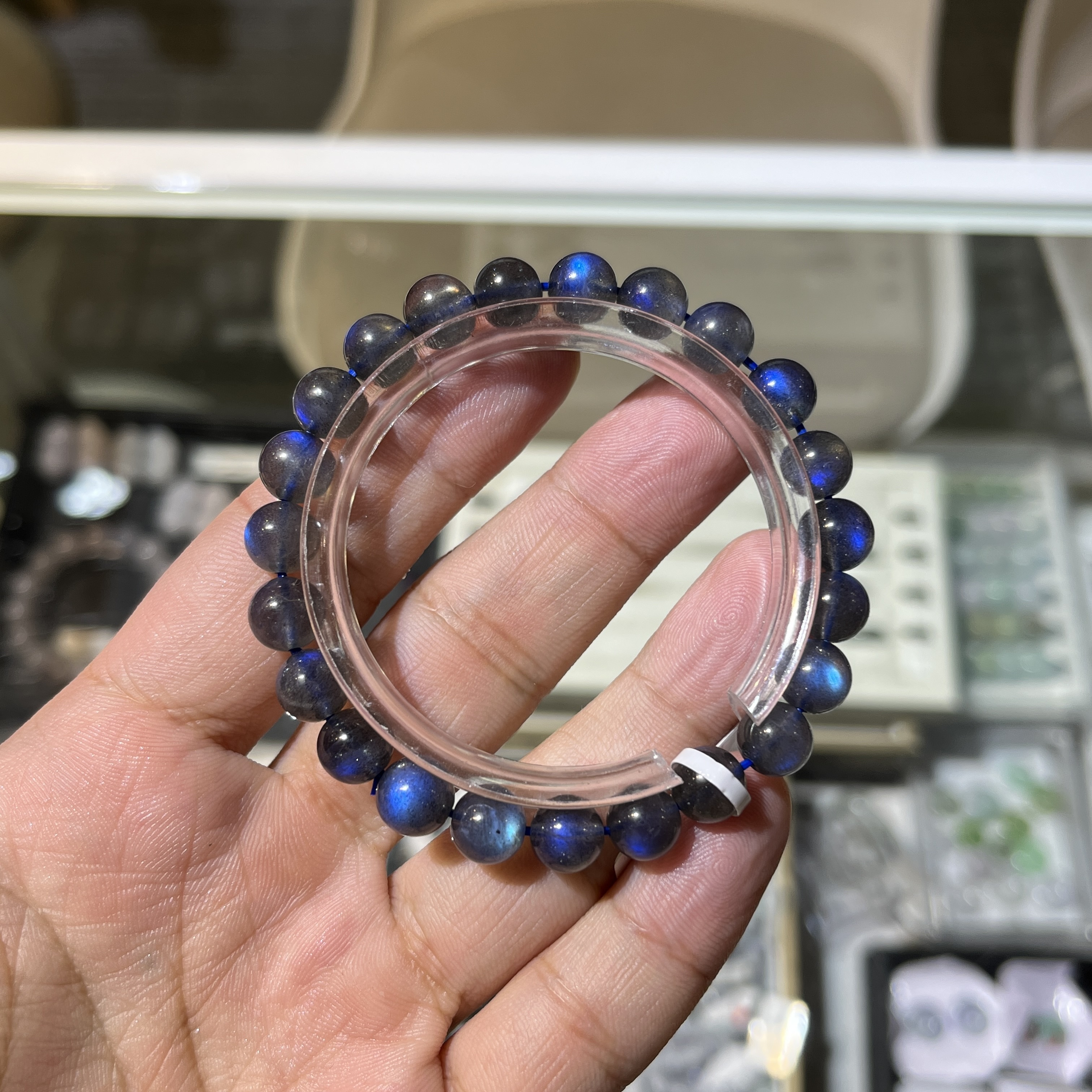 全藍拉長石手串 23623 8mm