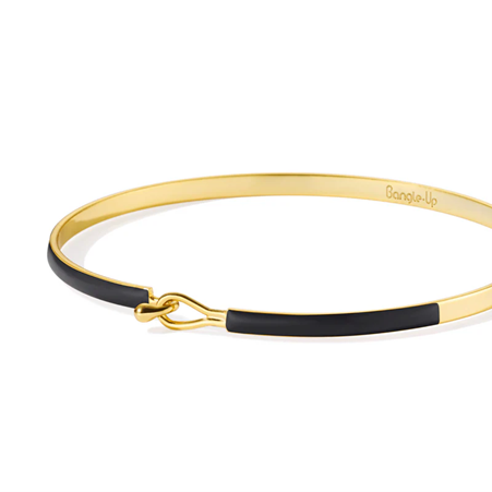 1BU1003-117 [BANGLEUP] Lily Bracelet Carbon Black #BUP18-LIL-BFA04 (A-K11-E)