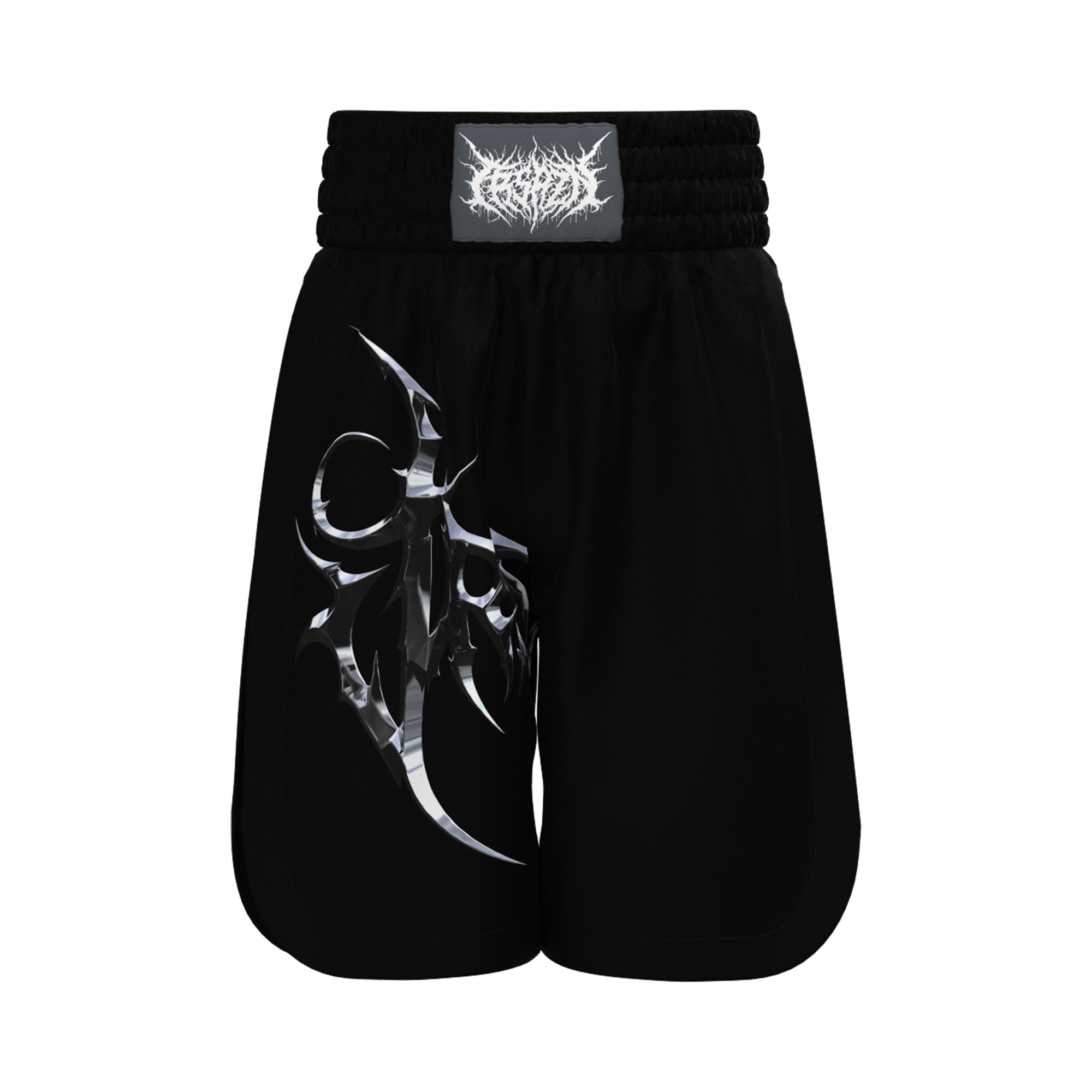Metachrome Logo Boxing Trunks