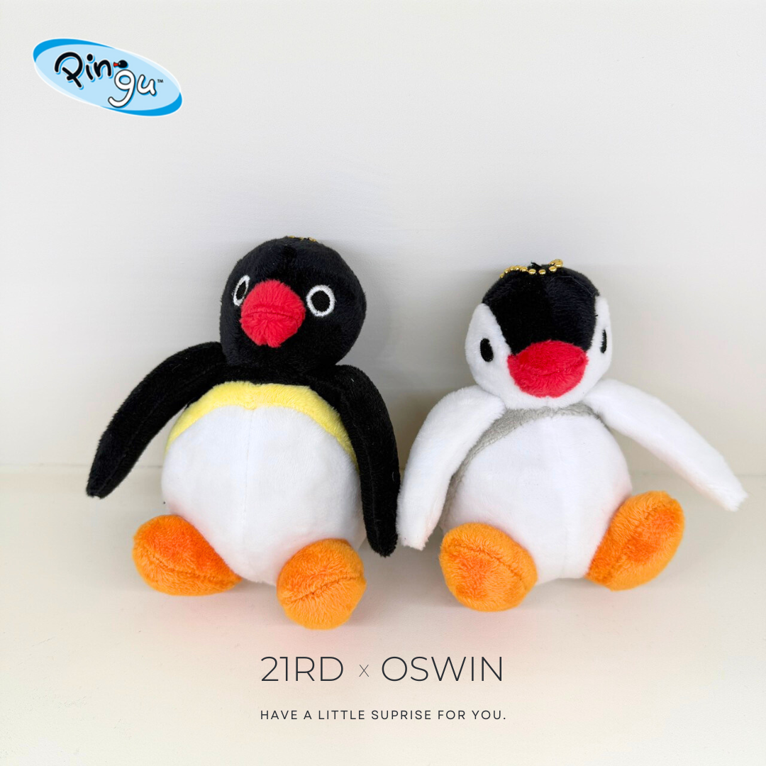 PINGU 企鵝家族 經典系列 吊飾鑰匙圈