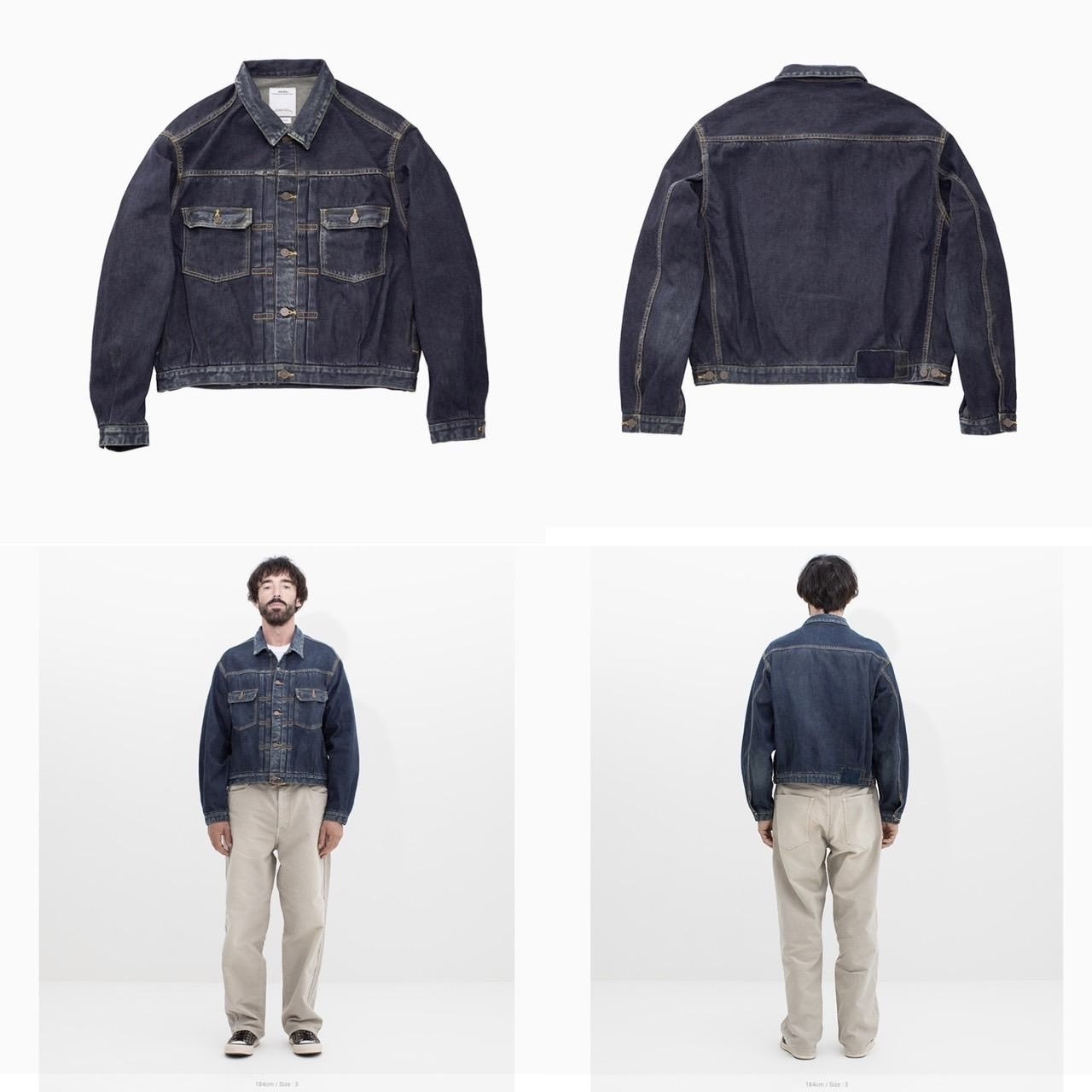 VISVIM SOCIAL SCULPTURE 101X JKT DMGD MUD OVERDYE *泥染 - PRE ORDER ITEM (預訂中)