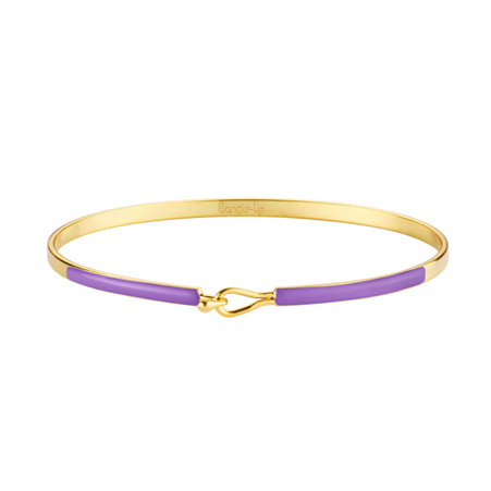 1BU0407-131 [BANGLEUP] Lily Bracelet Deep Purple #BUP20-LIL-BFA65 (EU)