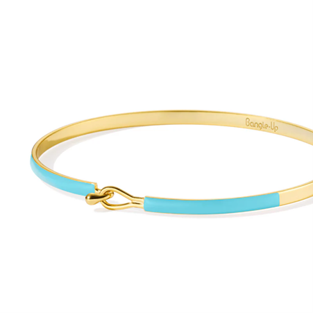 1BU1003-130 [BANGLEUP] Lily Bracelet Turquoise Blue #BUP21-LIL-BFA49 (A-K11-E)