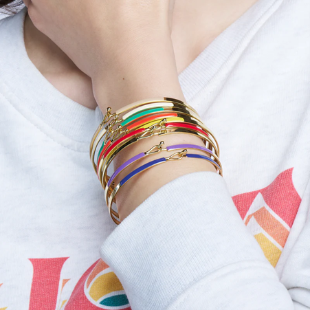 1BU1003-127 [BANGLEUP] Lily Bracelet Granny Green #BUP21-LIL-BFA31 (A-K11-E)