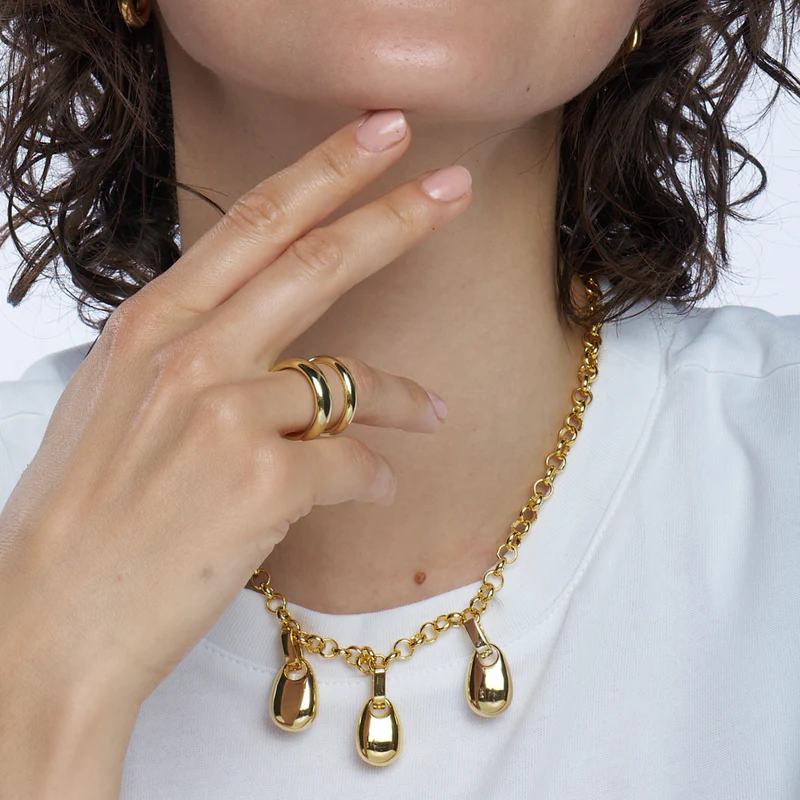 1BU0407-001 [BANGLEUP] AN-O Ring - Light Gold #BUP20-ANO-BAG00 (EU)